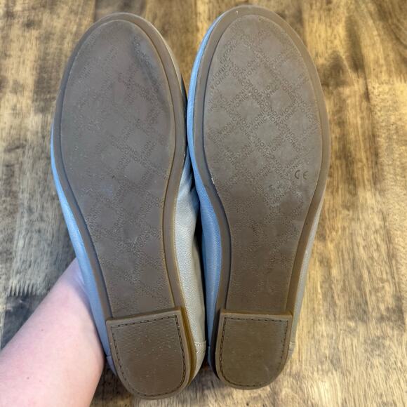Vionic Caroll Classic Leather Ballet Flat Arch Support Ortho Gray Women’s Sz 9.5 - Picture 9 of 9